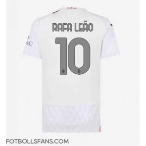 AC Milan Rafael Leao #10 Replika Bortatröja Damer 2023-24 Kortärmad